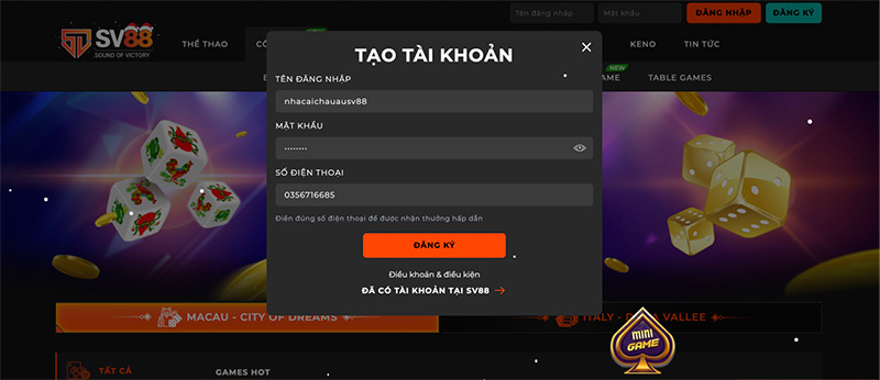 Đăng ký thành viên